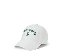White Gorra de sarga bordada TALLA ÚNICA