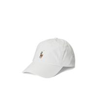 White Gorra de sarga de algodón elástico TALLA ÚNICA