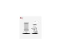 (White Gray)Soporte de montaje para coche con ventosa de gel PU rotación de 360 grados para uso tablero de instrumentos
