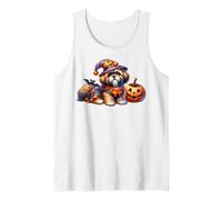 White Halloween Accessories For Dog Lover Witch Mom Shih Tzu Camiseta sin Mangas