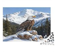 White Head Eagle Mountain Rompecabezas 1000 Piezas De Cartón Grueso Puzzle Anti Estrés Adultos para Juego De Cooperación como Regalo Original 52x38cm/1000pcs