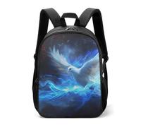 White Holy Spirit Dove - Mochila de viaje informal con correas ajustables para mujeres y hombres