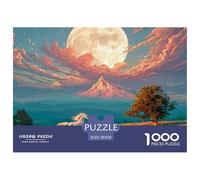 _white_horse_glloping_in_front_of_the_moon__p_e928ff2-e11-402f-8e5-6506621cf7_2 1000 Pcs Premium-Karton Puzzle Fireworks Over Fantasy Castle Stressabbau Familienspiel Puzzles Für Erwachsene Und Kinder