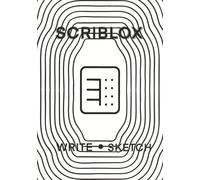 White in Motion Notebook - Lined & Dot Grid Journal - 7x10 Abstract Writing & Sketchbook for School & Journaling: 100 alternating lined & dot grid pages for notes, planning & sketching