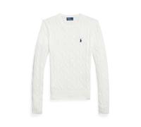 White Jersey de algodón en punto de ochos XS