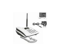 (White) KINCJON Fixed Wireless Phone 4g Desktop Telephone Support Gsm 850/900/1800/1900mhz Sim Card Cordless