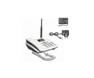 (White) KINCJON Fixed Wireless Phone 4g Desktop Telephone Support Gsm 850/900/1800/1900mhz Sim Card Cordless