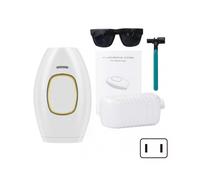 (White)Laser Hair Removal IPL Laser Hair Removal at Home 5 Levels Adjustment Painless Device for Legs Armpits Bikini