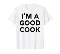 White Lie Im A Good Cook Party Funny Kitchen Chef Sarcástico Camiseta