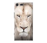 White Lion Face Funda Carcasa Case para Sony Xperia XZ Premium