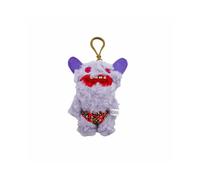 (White)Llavero de peluche Fuggler Big Teeth Monster juguete diseño de dibujos animados niños uso de regalo