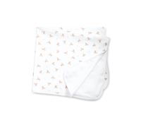 White Manta de algodón con Osito Polo TALLA ÚNICA