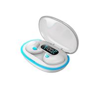 (white) Mini Sleeping Earphone Bluetooth Earbuds Noise Reduction Wireless Headset