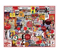 White Mountain - I Love Basketball, rompecabezas de 1000 piezas, rompecabezas de baloncesto, NBA