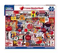 White Mountain - I Love Basketball, rompecabezas de 1000 piezas, rompecabezas de baloncesto, NBA