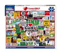 White Mountain Puzzle I Love Golf - Puzzle (1000 piezas, 610 x 760 mm)
