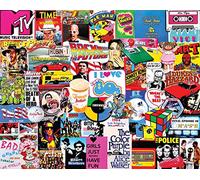 White Mountain Puzzle I Love the 80s - Puzzle (1000 piezas, 610 x 760 mm)