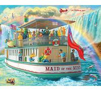 White Mountain Puzzles Family Road Trip-Niagara Falls - Rompecabezas de 1000 piezas
