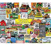 White Mountain Puzzles I Love Camping - Rompecabezas de 1000 piezas