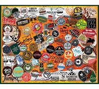 White Mountain Puzzles Ohio Craft Beer, 1000 Pieces Jigsaw Puzzle