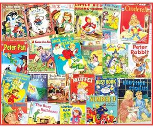 White Mountain Puzzles - Rompecabezas de 1000 Piezas de Cuentos de Hadas Vintage para niños