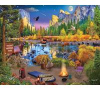White Mountain Puzzles - Yosemite - Rompecabezas de 1000 piezas