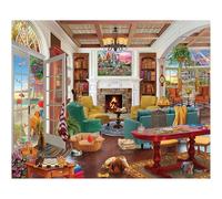 White Mountain - Seaside Dreams, rompecabezas de 1000 piezas, rompecabezas de casa de playa