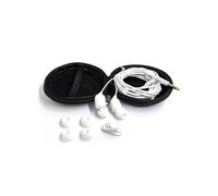 (White, Multicolor) In Ear Headset 3 Meter Long Bass Earphone Music Stereo Headphone