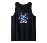 White Noise Lover Fan Noise Is My Lullaby Camiseta sin Mangas