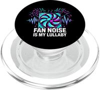 White Noise Lover Fan Noise Is My Lullaby PopSockets PopGrip para MagSafe