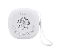 White Noise Machine - Portable Sleep Aid, Soothing Aid USB Rechargeable | Nature Sounds For Bedroom Nursery Travel Office Registry Gift New Mom Relaxing Night Light Home House
