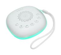White Noise Machine - Portable Sleep Aid, Soothing Aid USB Rechargeable | Nature Sounds For Bedroom Nursery Travel Office Registry Gift New Mom Relaxing Night Light Home House