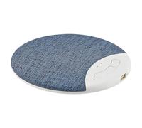 White Noise Machine - Soothing Sleep Aid, Portable Sound Device | Adjustable Timer For Home Bedroom Nursery Dorm Workplace Hotel Travel Privacy Relaxing Night Light Audio Mood Generator