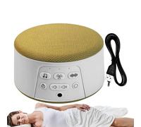 White Noise Sleep Machine - Sound Recargable Sooth Survey | Ayuda de sueño portátil para adultos, niños, bebés, sesiones de meditación, viajes, hoteles, apartamentos, uso del hogar y enmascaramiento d