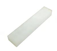 White Nylon Sheet 1m x 70mm x 12-50mm for Machining DIY Model Building