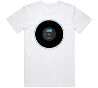 White Oasis Liam Noel Gallagher Live Forever con licencia Camiseta hombre