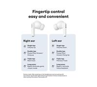 (White) Original Lenovo LE238 Wireless Bluetooth 6.0 Low Latency Gaming Earbuds HiFi Sound Sport Headphones ENC Noise Cancelling Mic