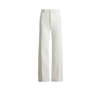 White Pantalón Beaton de algodón y elástico 34