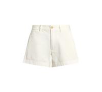 White Pantalón corto de chino de algodón 44