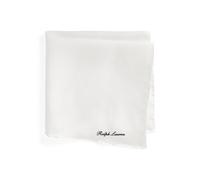 White Pañuelo de bolsillo de seda TALLA ÚNICA