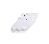White Paquete de 6 pares de calcetines bajos TALLA ÚNICA