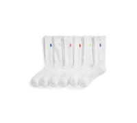 White Paquete de 6 pares de calcetines EU 38-42