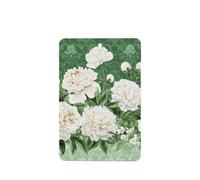 White Peonies Dark Academia - Ambientadores estéticos para coche, 4 unidades, tarjetas perfumadas colgantes, tarjetas perfumadas para coche, tabletas de aromaterapia