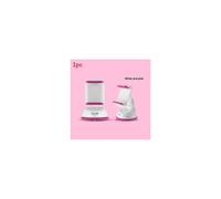 (White Pink)Soporte de montaje para coche con ventosa de gel PU rotación de 360 grados para uso tablero de instrumentos