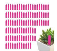 White Plant Tags - Waterproof Garden Labels, 100pcs Pot Marker Stakes, Durable Nursery Plant Markers | Plants Labeling Tool for Flower Vegetable Seedling Organization, Home Garden Supplies