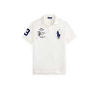 White Polo con Big Pony Custom Slim Fit XS