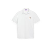 White Polo de piqué Custom Slim Fit XXL