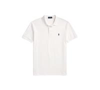 White Polo de piqué elástico Custom Slim Fit XXL