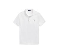 White Polo de tacto suave Slim Fit XXL