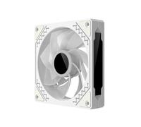 (White Reversal) 120mm ARGB & PWM Case Fans Case Fan Computer PC Cooling Fans ARGB Quiet Fan